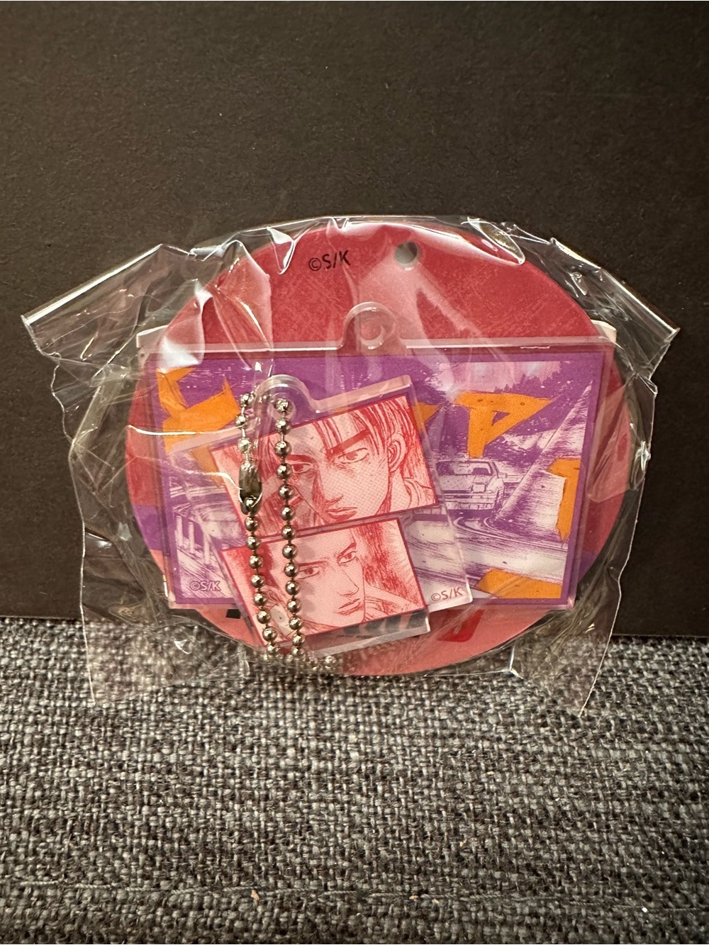 Initial D Anime Acrylic Keychain Set